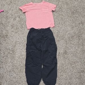 Kids Pink and Black Outfit